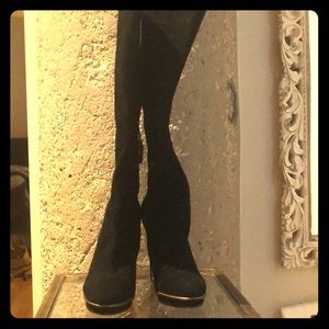 BCBGMAXAZRIA Suede Tall Boots - size 9.5